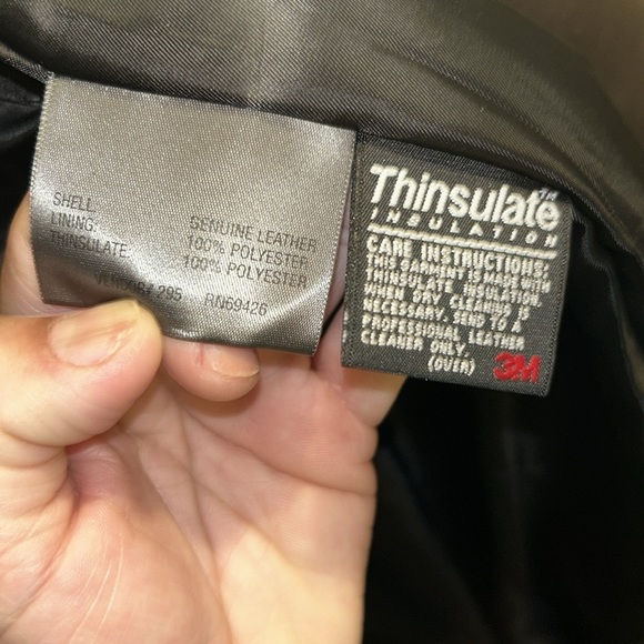 PELLE STUDIO Leather Vintage Trench Style Coat - Picture 8 of 10